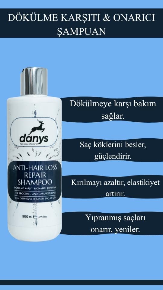 DANYS DÖKÜLME KARŞITI & ONARICI ŞAMPUAN